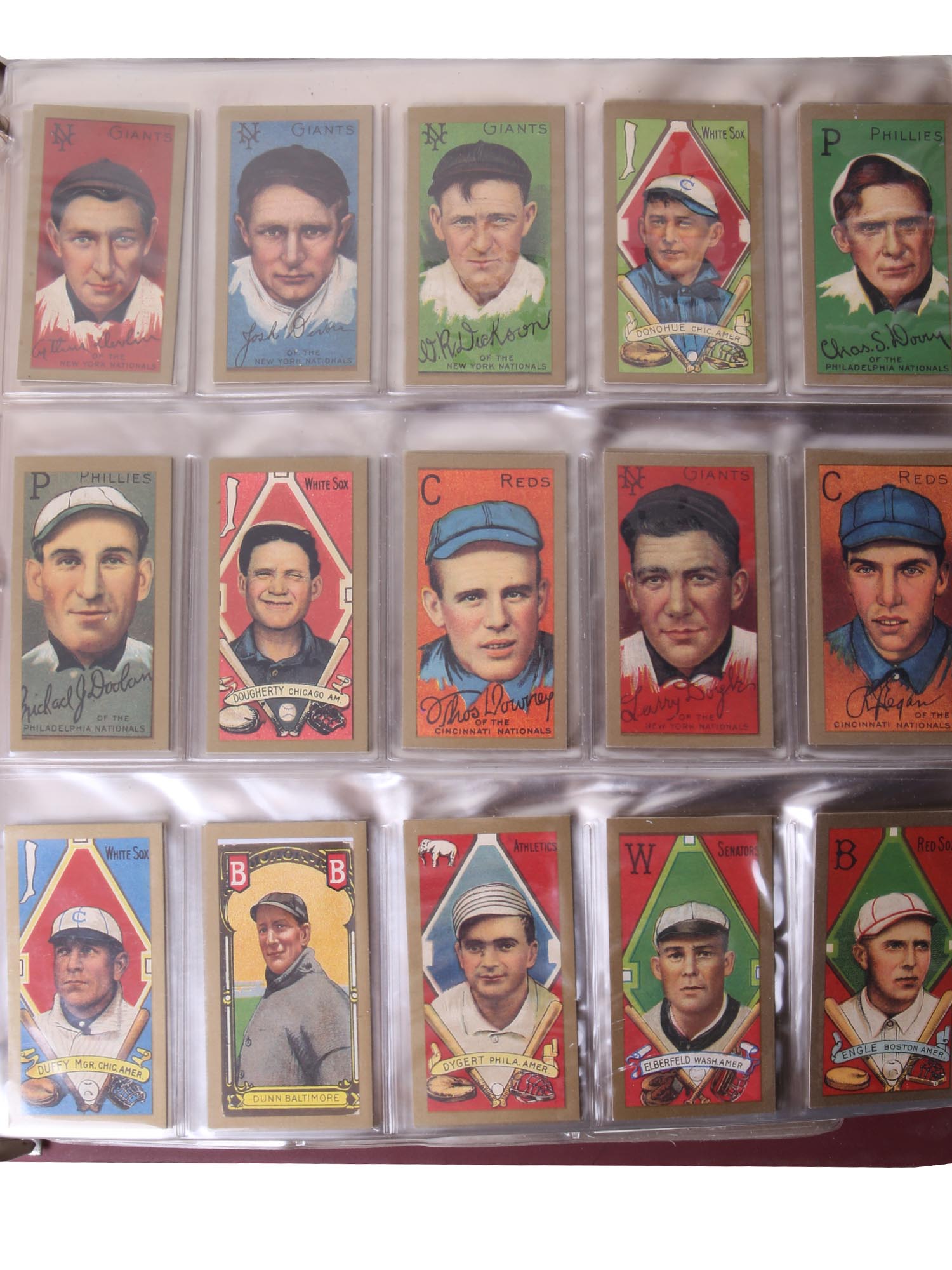 BASEBALL TRADING CARDS 1940S REPRINTS TWO ALBUMS PIC-4